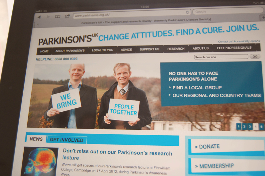 Parkinson’s UK: Rebrand