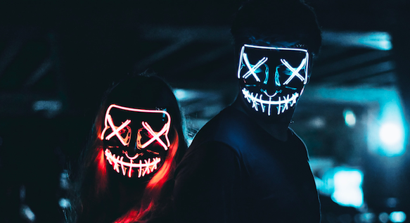 Scaring your customers - scary halloween masks