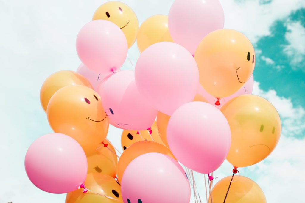 Cheerful balloons